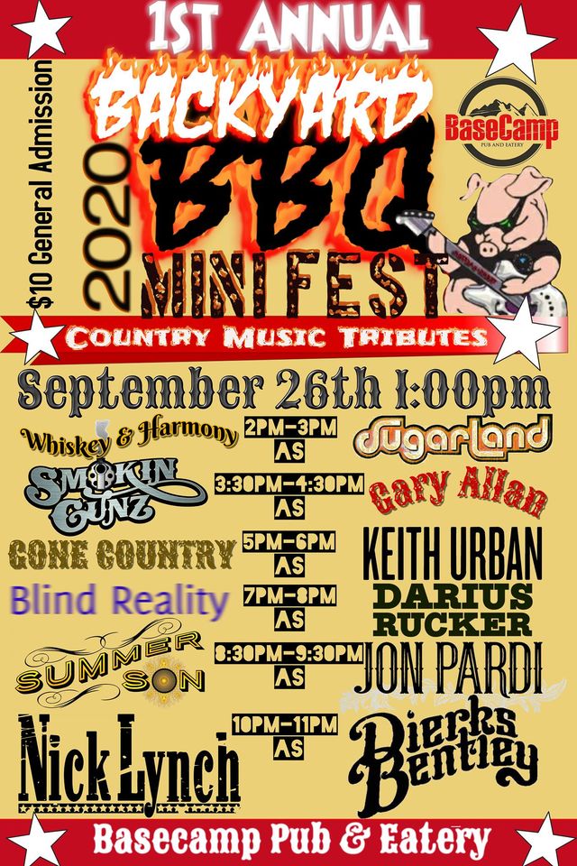 Backyard BBQ Country Music Mini Fest Base Camp Pub